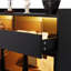 Glass Display Cabinet with LED Lighting