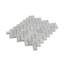 12" x 12" Marble Look Mosaic Wall & Floor Tile