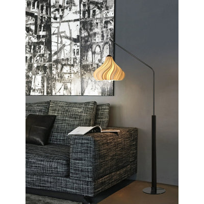Lampe sur pied en fer Med Art