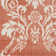 Coyst Damask Orange/White Area Rug