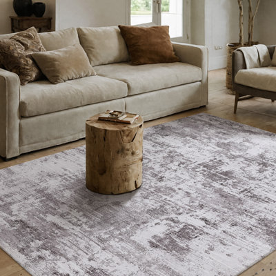 Tapis oriental lavable à la machine