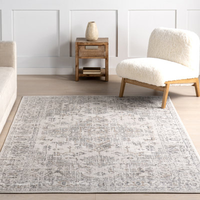 Tapis traditionnel à médaillon Lilibet