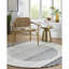 Uptown Geometric Hand Tufted Wool Area Rug in Beige/Black-600758213
