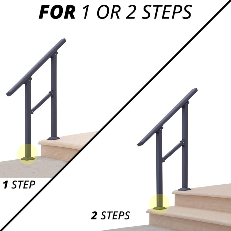 Rails à main pour les marches extérieures