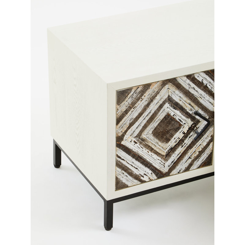 47cm H Media Shelves, White