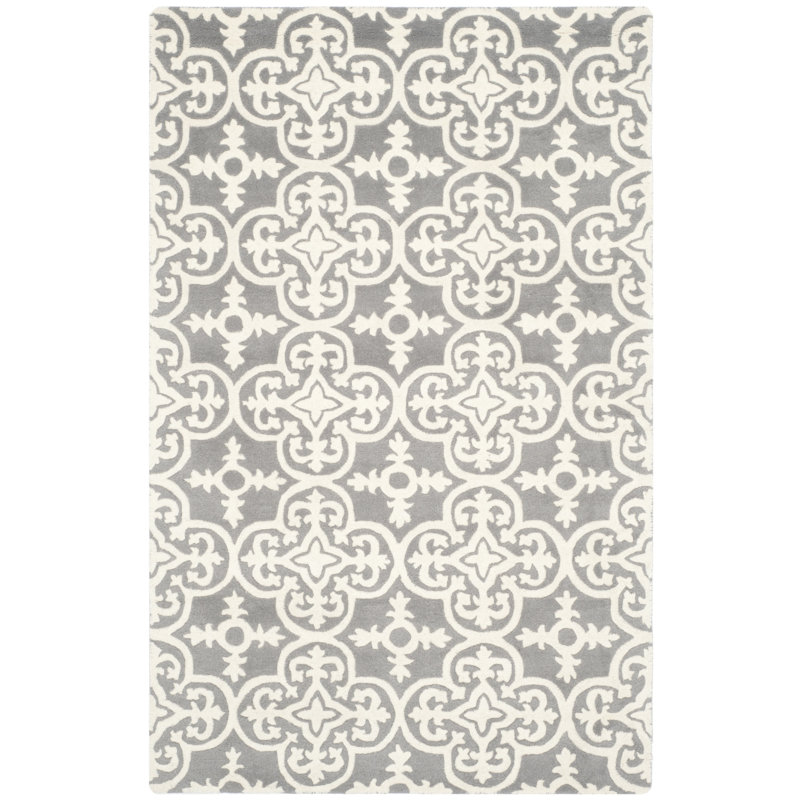 Chatham Hand Tufted Wool Geometric Rug, Rectangle 6' x 9'