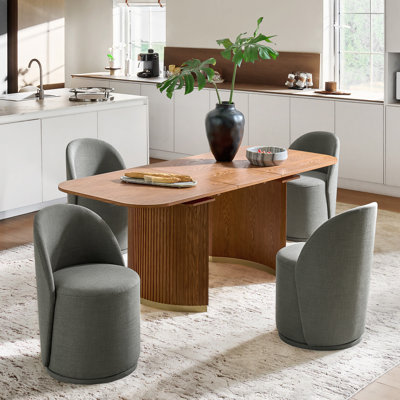 Ensemble de chaises pivotantes Clester
