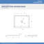 Dreamstone 42 W x 34 D x 84 H Rectangle Shower Stall and Base Included