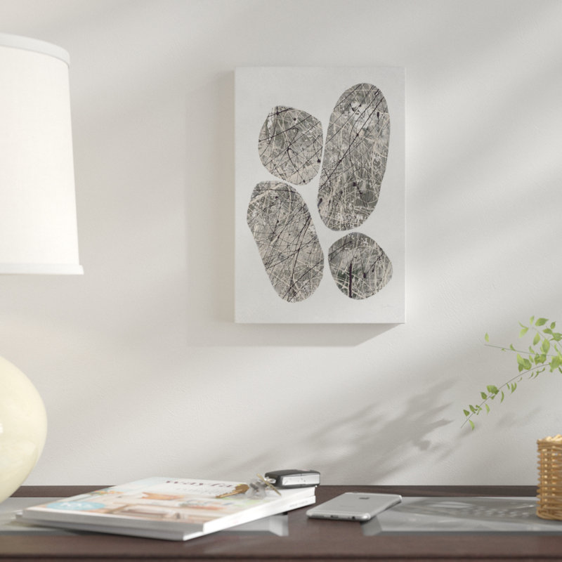 Ballinglen Warm Panel I par Piper Rhue - Estampe numérique sur toile tendue avec châssis, H 12 po x l 8 po x P 0,75 po