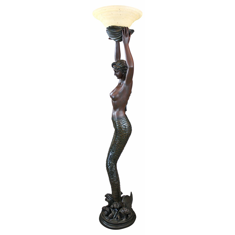 Lampe torchère sur pied 73 po Mermaid Goddess