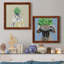 «Playful Nature», ensemble de 2 peintures sur toile encadrées-937443768-937443751