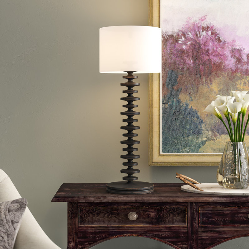 Fishbone Buffet Table Lamp