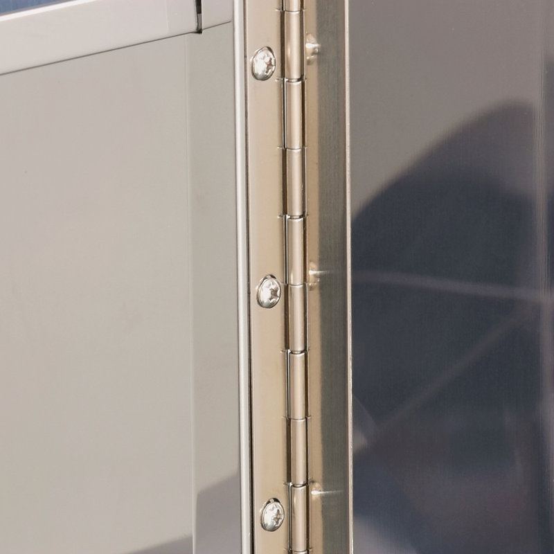 Armoire à pharmacie à DEL avec miroir, organisateur de salle de bain mural à brancher avec 3 tablettes de rangement