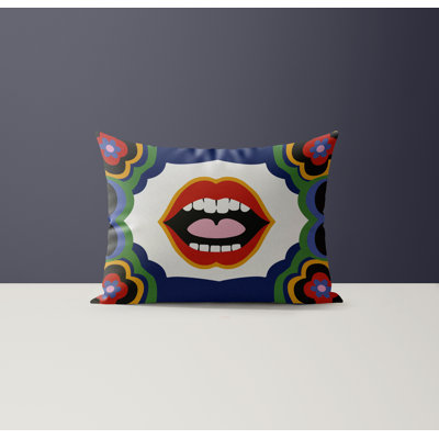 Parr Microsuede Lumbar Throw Pillow