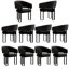 Fauteuils de salle à manger rembourrés Modern