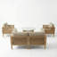 Tatiyanah FSC 1 AMIRA 4-Seater Lounging Set with Coffee Table