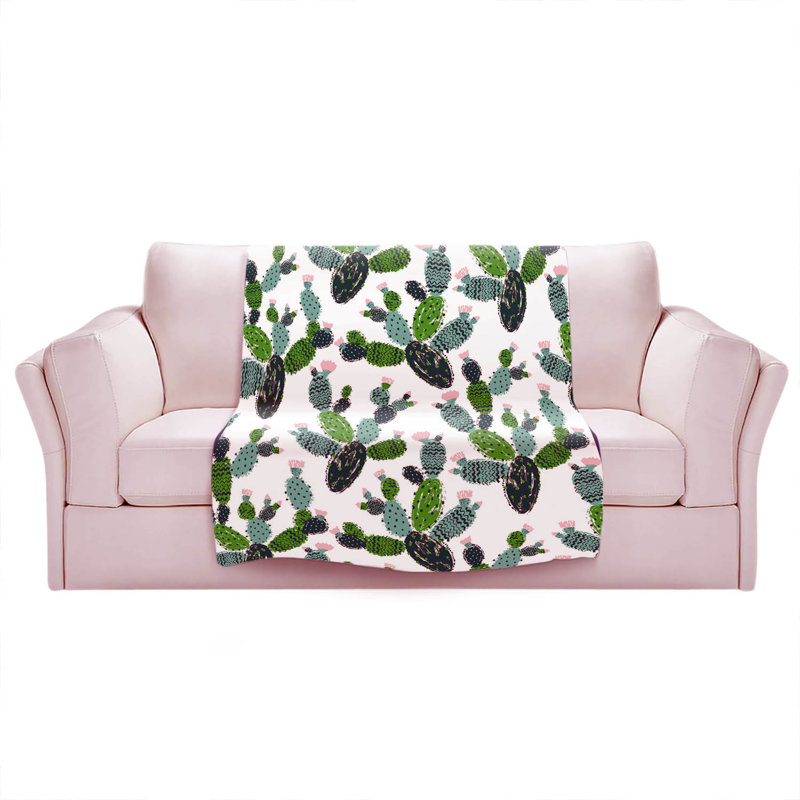 Couverture Cactus, 51 po x 60 po