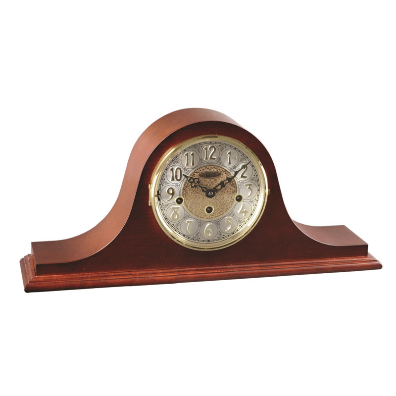 Tambour Mechanical Clock, Cherry