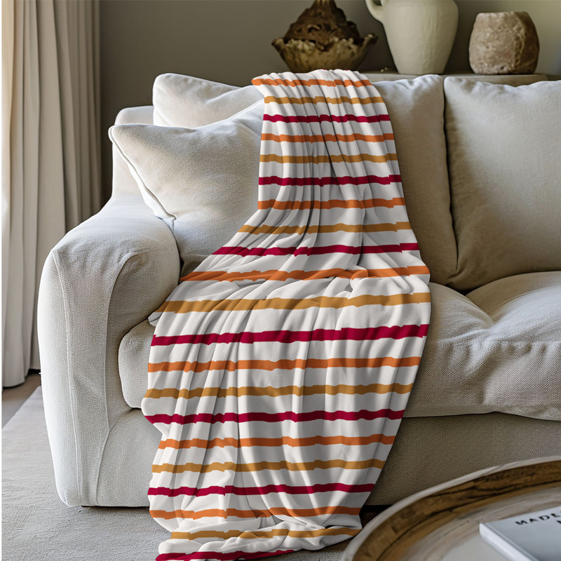 Modest Harvest - Couverture en sherpa de qualité supérieure 1 pièce, L 60 po x l 50 po