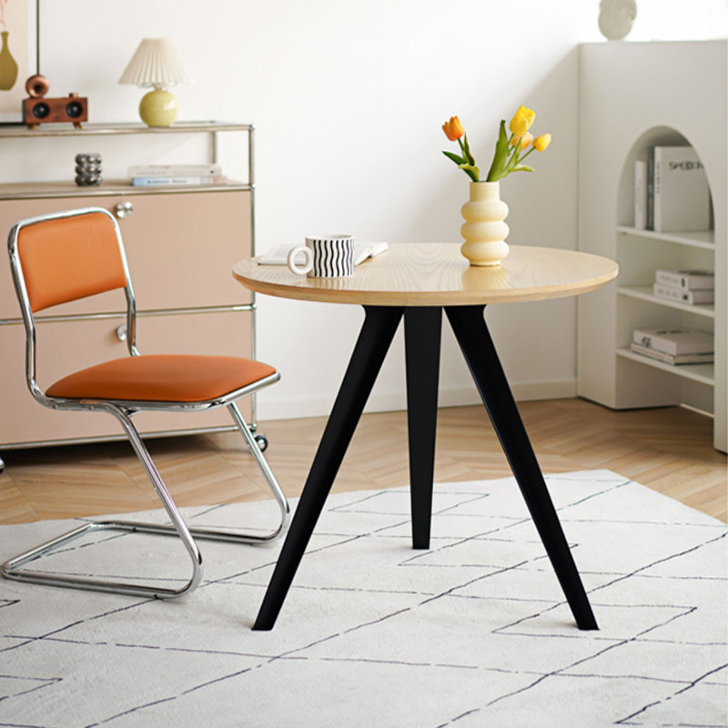 Table de salle à manger Burlywood, H 29,53 po x L 31,5 po x l 31,5 po, Burlywood
