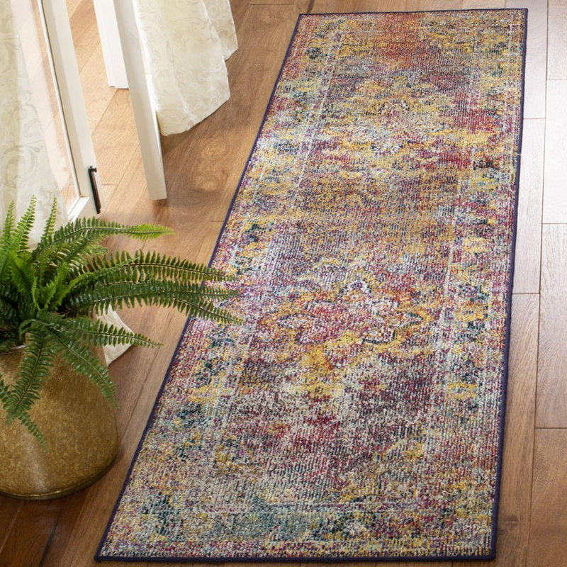 Goldman Oriental Hand Woven Area Rug, Runner 66 x 213 cm