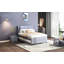 Full Size Upholstery Platform Bed With Trundle,Trundle Can Be Flat Or Erected