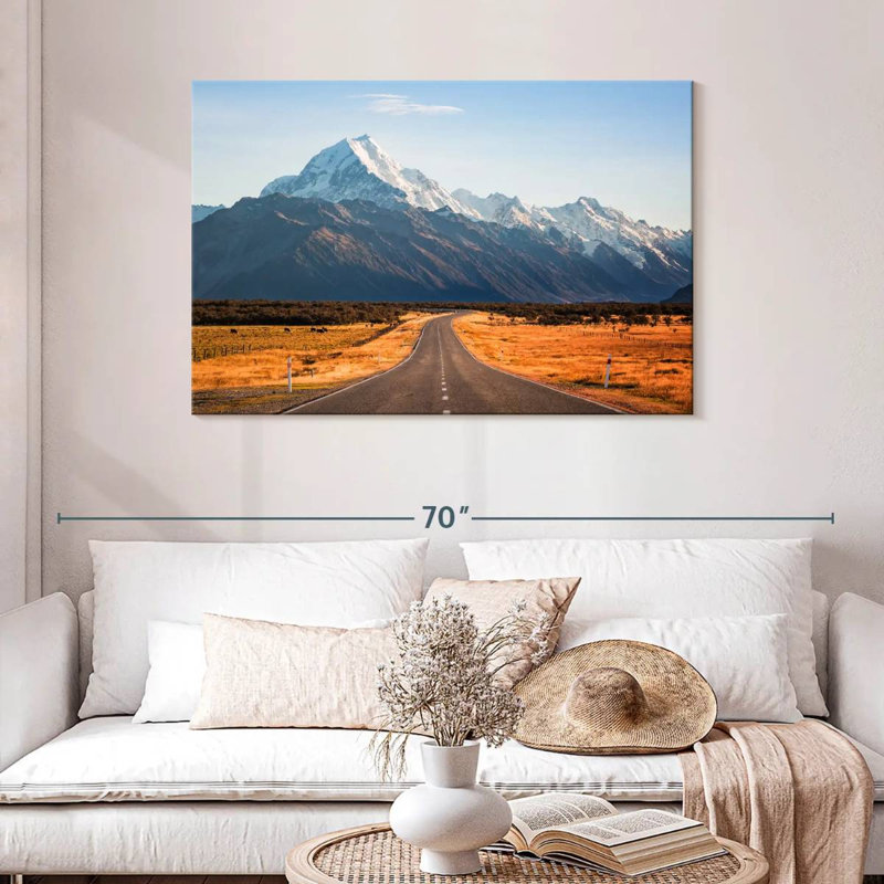 Mehar Mount Cook Open Road, 30'' H x 45'' W