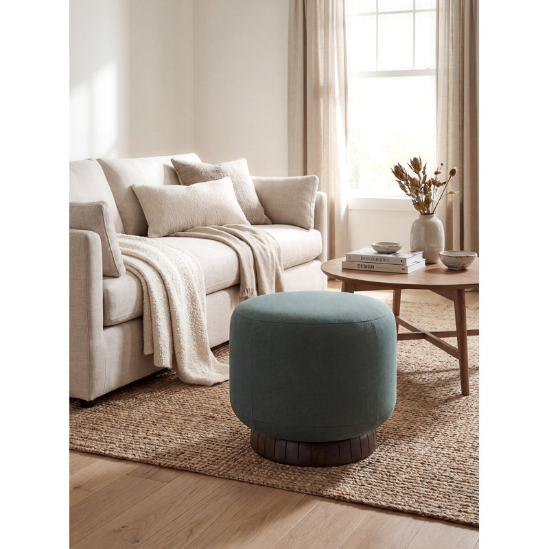 Neelia Ottoman, Green Polyurethane