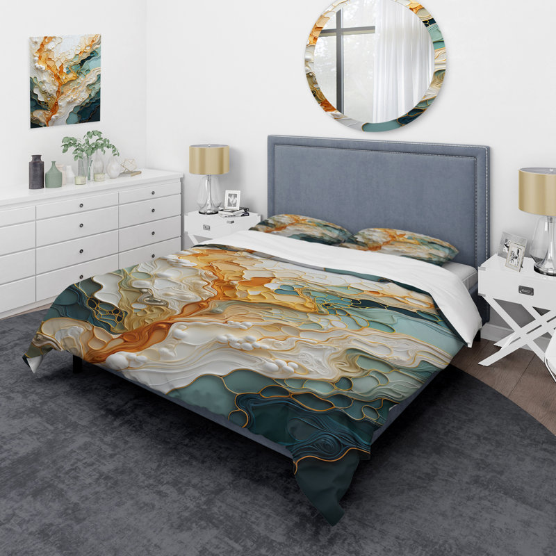 Literie , Housse de couette simple + 1 taie décorative stan