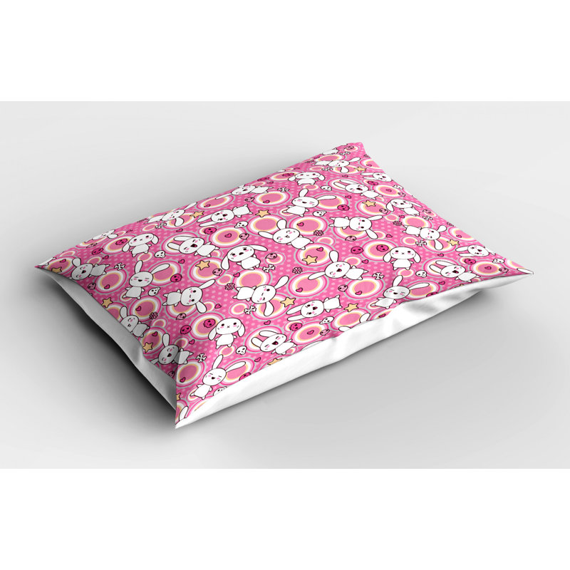 Funky Polyester Sham Set, Twin