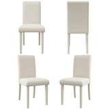 Velvet Upholstered Dining Chairs Set , Tufted Stylish Side Chairs, Diner Chairs With Solid Wood Legs For Kitchen, Luxury Modern Style For Living Room Or Party