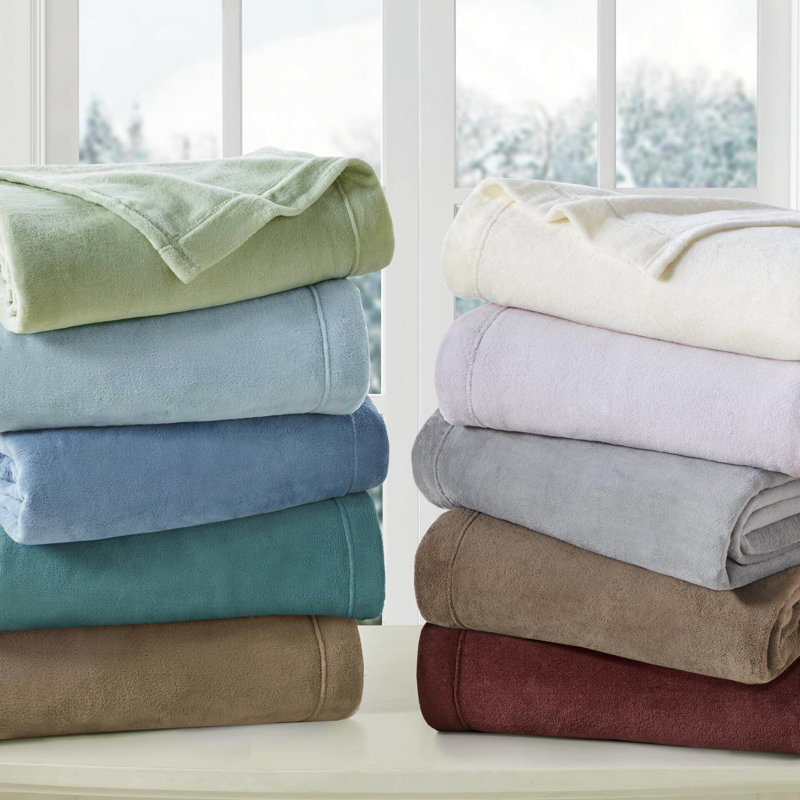 Ensemble de draps 4 pièces pour grand lit taupe - 100% doux et confortable