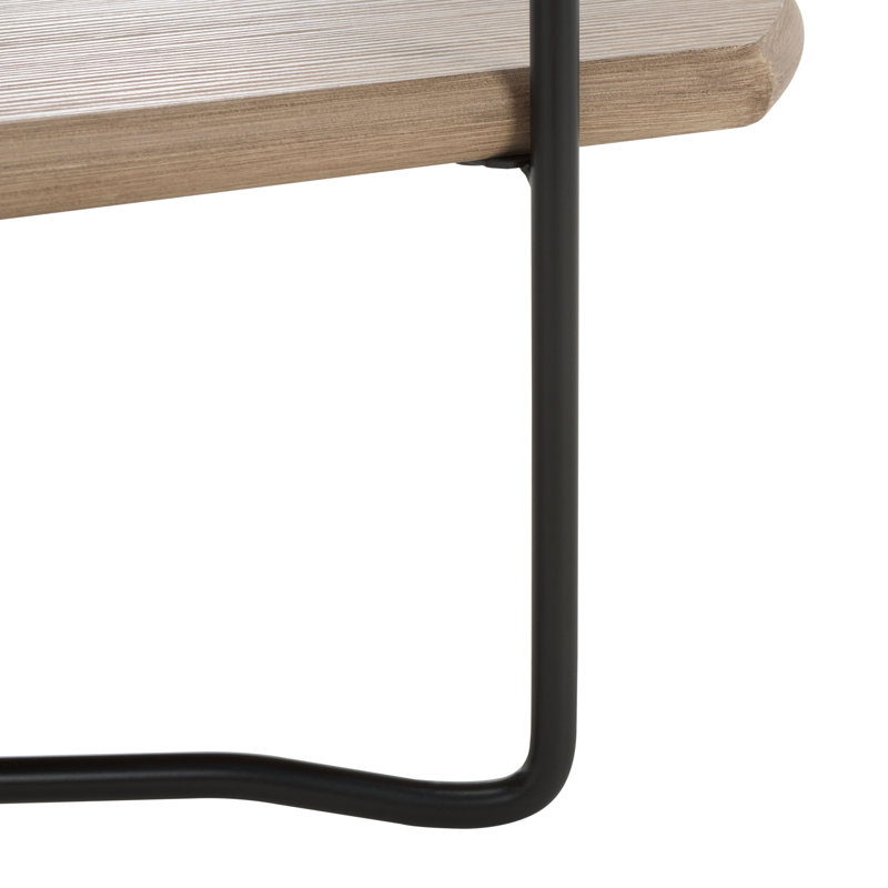 Table basse Reyo, Gris clair