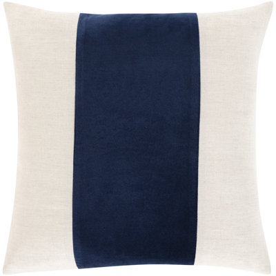 Kat Striped Cotton Throw Pillow