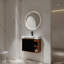 Meuble-lavabo mural avec lavabo en céramique blanche-2091768287