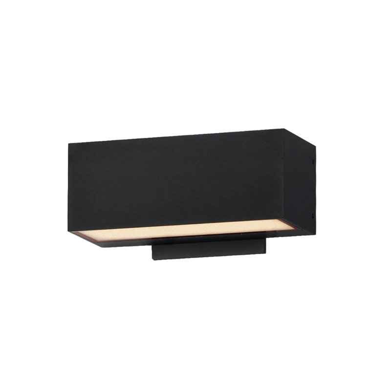 Blok-Outdoor Wall Mount, Black