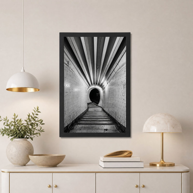 Art mural sur toile en béton noir et blanc, H 18 po x l 12 po