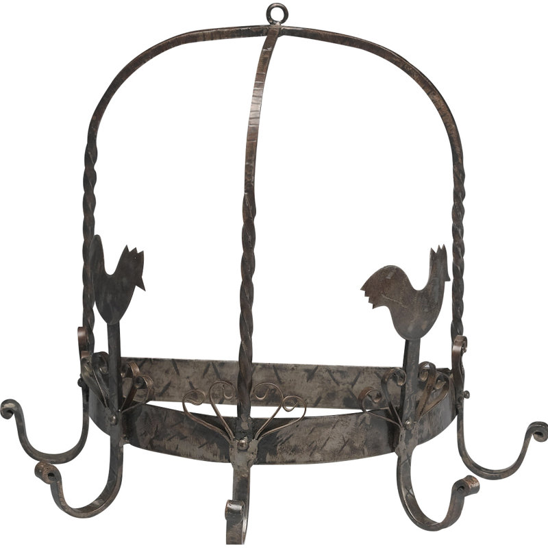 Metal Half-circle Wall Mounted Pot Rack