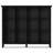 Artisan 48"H Solid Wood Transitional 12-Cube Bookcase with Fixed Shelves and Tapered Legs-903768457