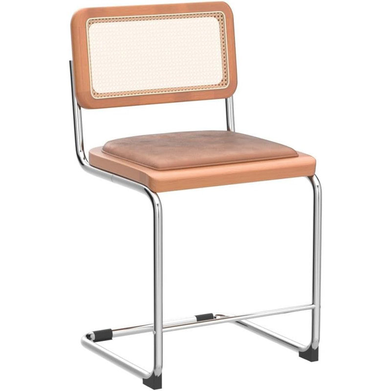 Aislynn Upholstered Counter Stool with Metal Frame