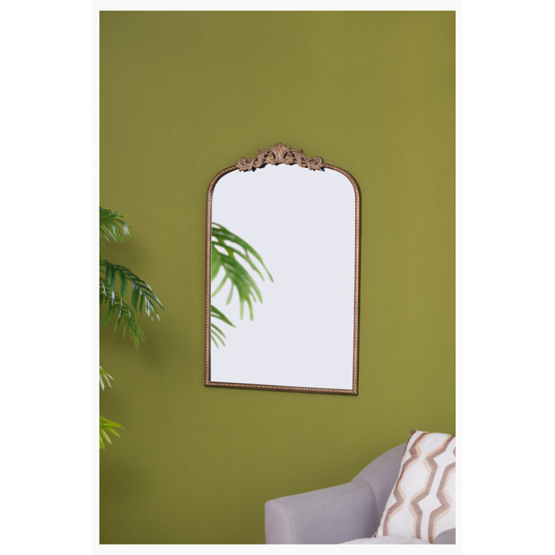 Miroir Breighton, 36 po x 24 po, Or