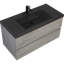 Ensemble de meuble-lavabo simple 42 po avec plateau Nelsie