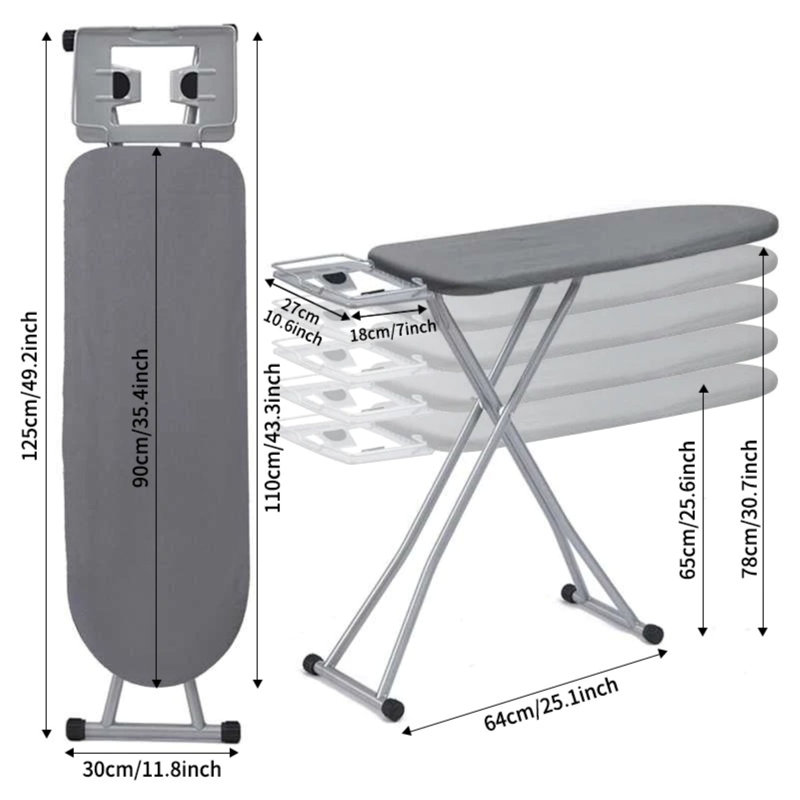 Metal Freestanding Ironing Board