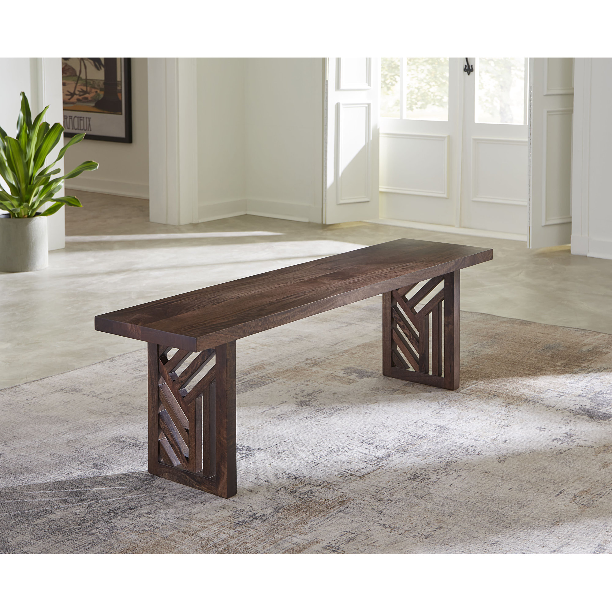 AllModern Rafaella Bench - Thumbnail 3