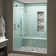 Coraline XL  56" W x 80" H  Single Sliding Frameless Shower Door with StarCast by EnduroShield