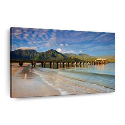 Impression sur toile Hanalei Bay Dock