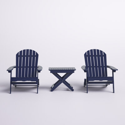 Leesa Acacia Foldable Outdoor Adirondack Chair