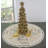 Josalynn Beige Winter Snow Scene Table Topper (33" Round)