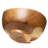 Wavy Menbachi Teak Wood Bowl - Jumbo 2-Pack