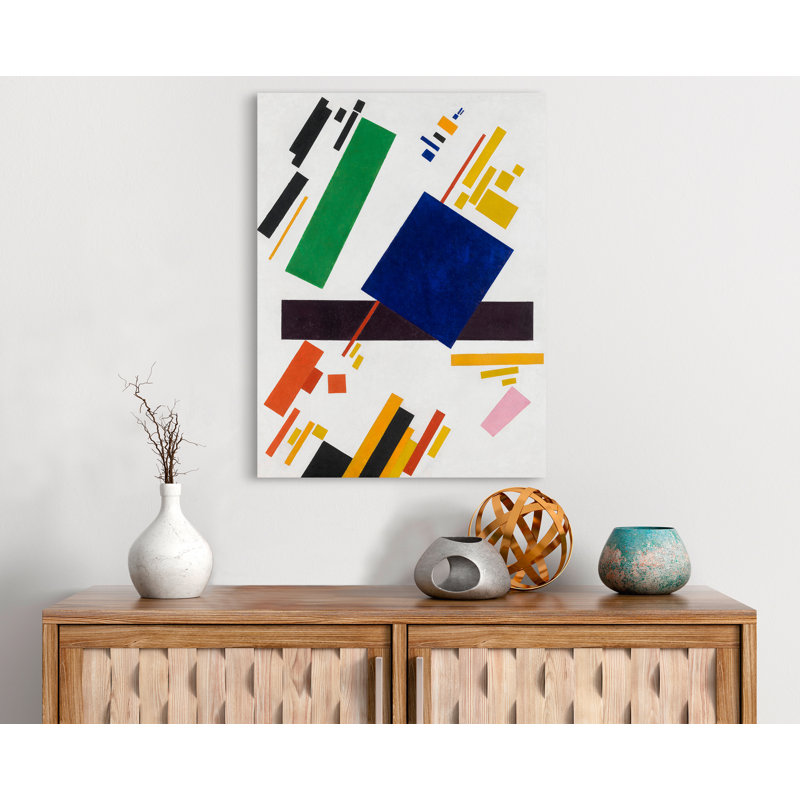 Suprematist Composition by Kasimir Malevich - Wrapped Canvas Painting, 70cm H x 50cm W x 4cm D
